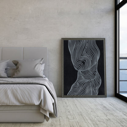 trendy 2026 palette relaxing abstract graphite black contemporary lines printable wall art living room Staircase Wall mid century codern little treat gift digital poster instant download master bedroom decor scandinavian vintage home office treat yourself aesthetic prints nordic meditation soft minimalist scandi therapist kitchen self gift living room geometric bathroom dorm laundry man cave abstraction hostess mom mother female grandmother above bed new home housewarming shelf sister man cave