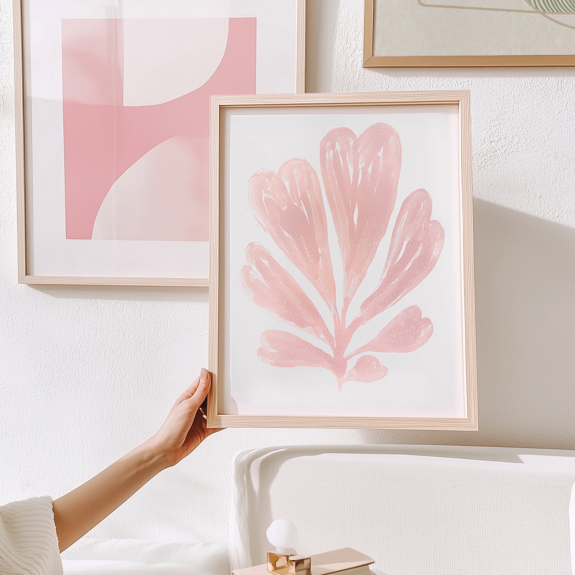 Pink neutral Trendy Monoprint Nordic Abstract Heart Plant Relief Monotype Print Quiet Luxury Wall Art Decor Original Handprint Artwork One of a Kind 
abstract, contemporary, midimalism, maritime living art, island luxe art, botanical, rustic, cottagecore, foraged, cottage core, floral, farm, plant, flower, nature, chinese, japanese, geometric boho bohemian, maximalist, mid century modern, japandi, wabi sabi
chic, preppy, princess, girly, nautical, hampton, nautical, coastal