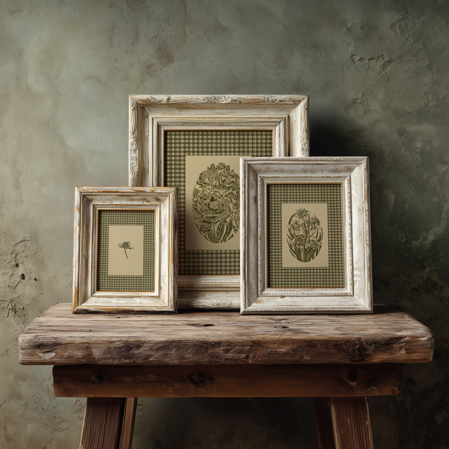 Retro Cottagecore Sage Green Gingham Daffodil Flowers Linocut Prints Floral Printable Bedroom Wall Art Checkered Farm Decor Digital Poster 
soft organic modern, poetic, quiet luxury wall art, slow living wall, scandinavian, eastern european, Antique, natural history wall art, vintage science, Scientific, woodland botanical, wild herbs, Forestcore, new job gift, grand millennial art, Grand Millennial, digital poster, biologist’s gift, therapist office art, New home gift, new grandma