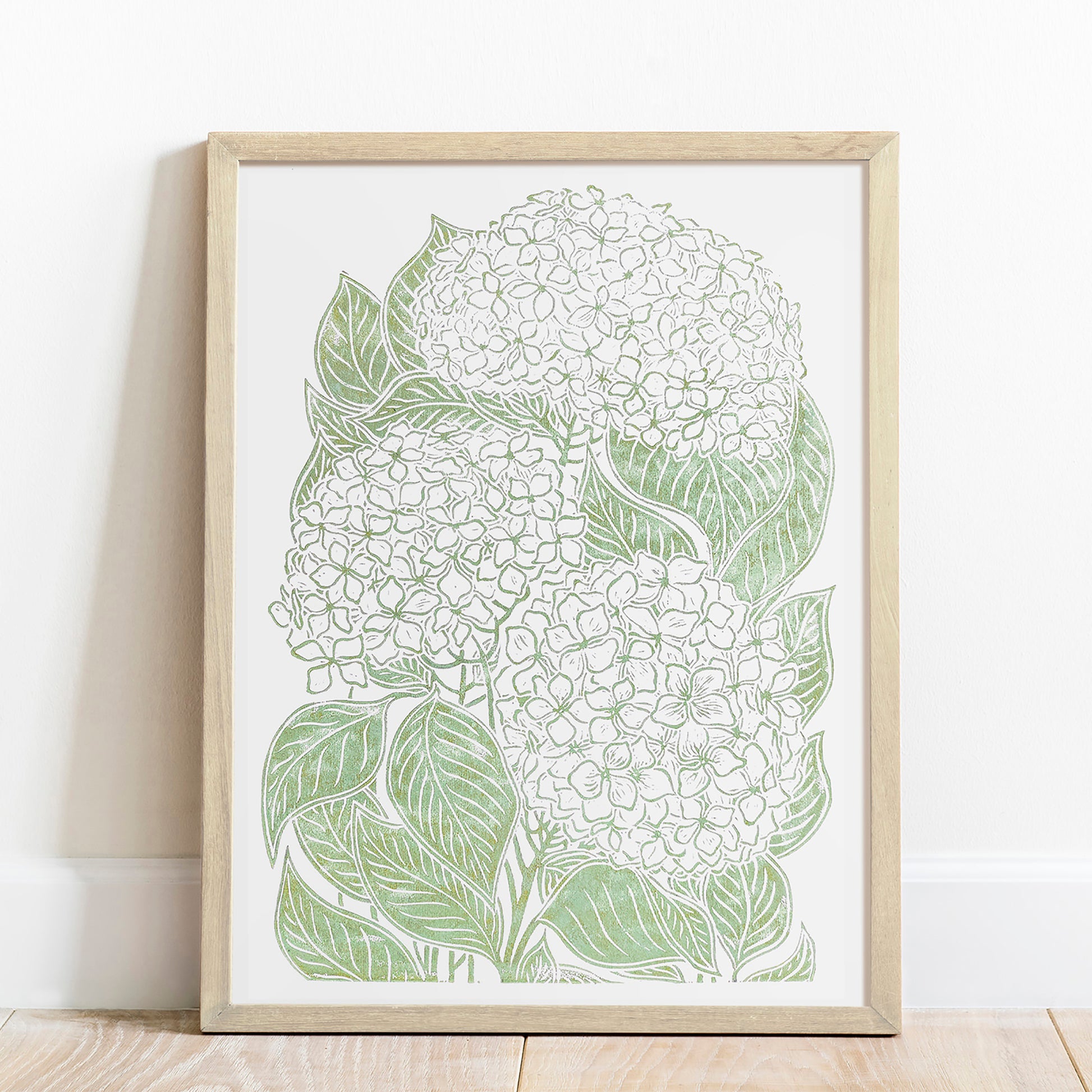 Lime cream hydrangea flowers Linocut print Wall hanging art decor lino print, linogravure. printmaking, relief print, block print, wall hanging, unique wall art, trendy wall art, thank you gift boss, teacher appreciation gift, Summer wall art, Spring wall art, sister in law gift, shelf decor, self gift, rustic wall art, retirement gift, realtor closing gift, Plant print, plant lover gift, original artwork, one of a kind, nurse gift, niece gift from aunt, new mom gift, new job gift, New home gift