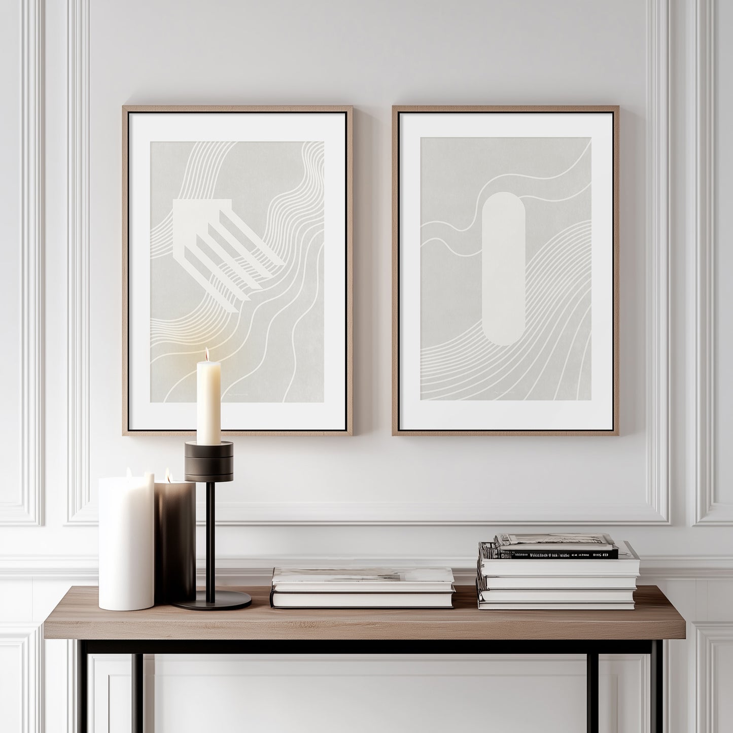 Beige gray relief white abstract minimalist geometric stairs monochrome aesthetic color year 2026 surrealistic style dancer line prints printable wall art man cave decor mid century modern digital poster nordic scandinavian soft neutral living room gallery wall set of 2 
master bedroom decor, study room, chic, gift for wife, home theater decor, housewarming gift, scandi, nature lover gift, family room wall art, man cave decor, craft room, father day gift ideas, powder room art, father day gift from daughter