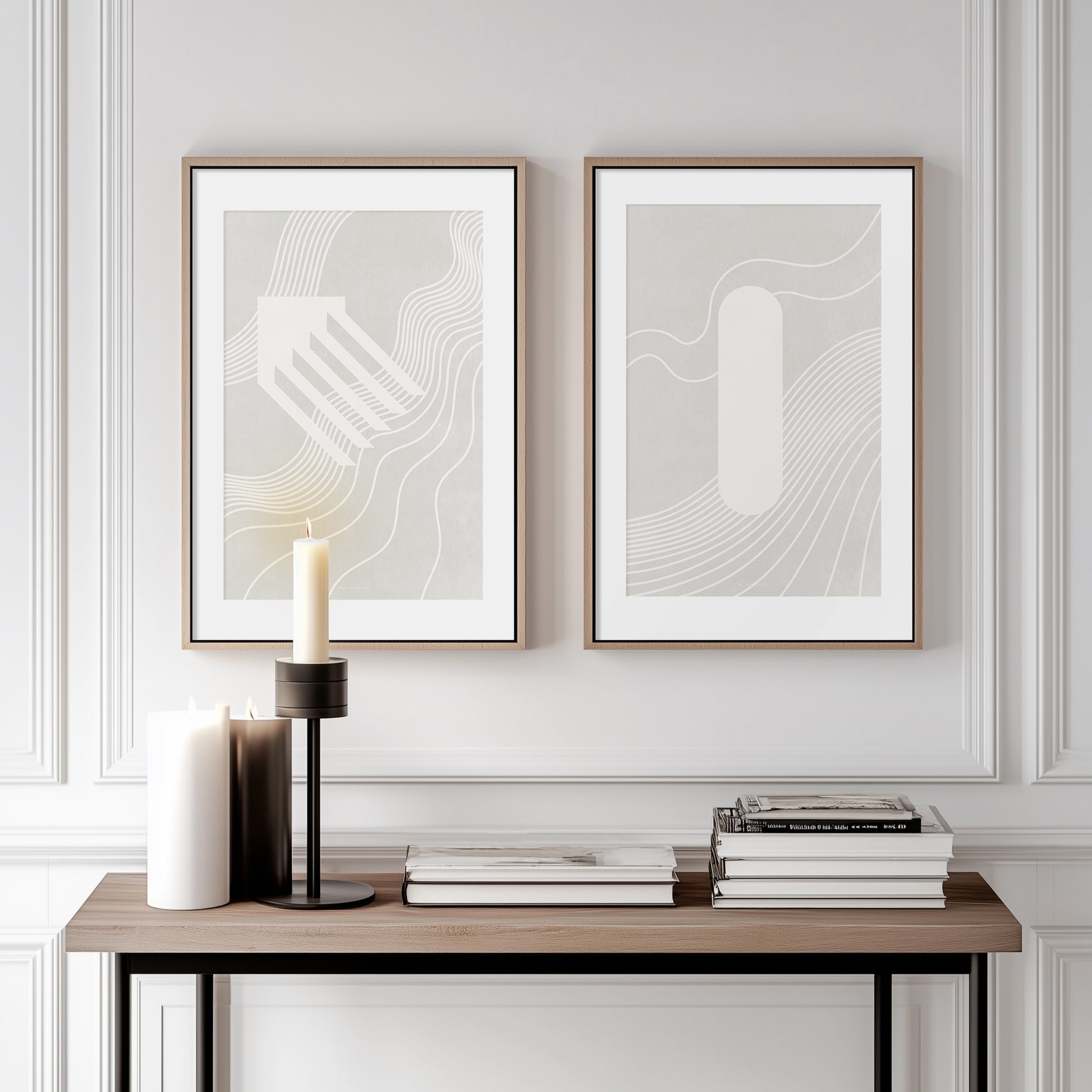 Beige gray relief white abstract minimalist geometric stairs monochrome aesthetic color year 2026 surrealistic style dancer line prints printable wall art man cave decor mid century modern digital poster nordic scandinavian soft neutral living room gallery wall set of 2 
master bedroom decor, study room, chic, gift for wife, home theater decor, housewarming gift, scandi, nature lover gift, family room wall art, man cave decor, craft room, father day gift ideas, powder room art, father day gift from daughter