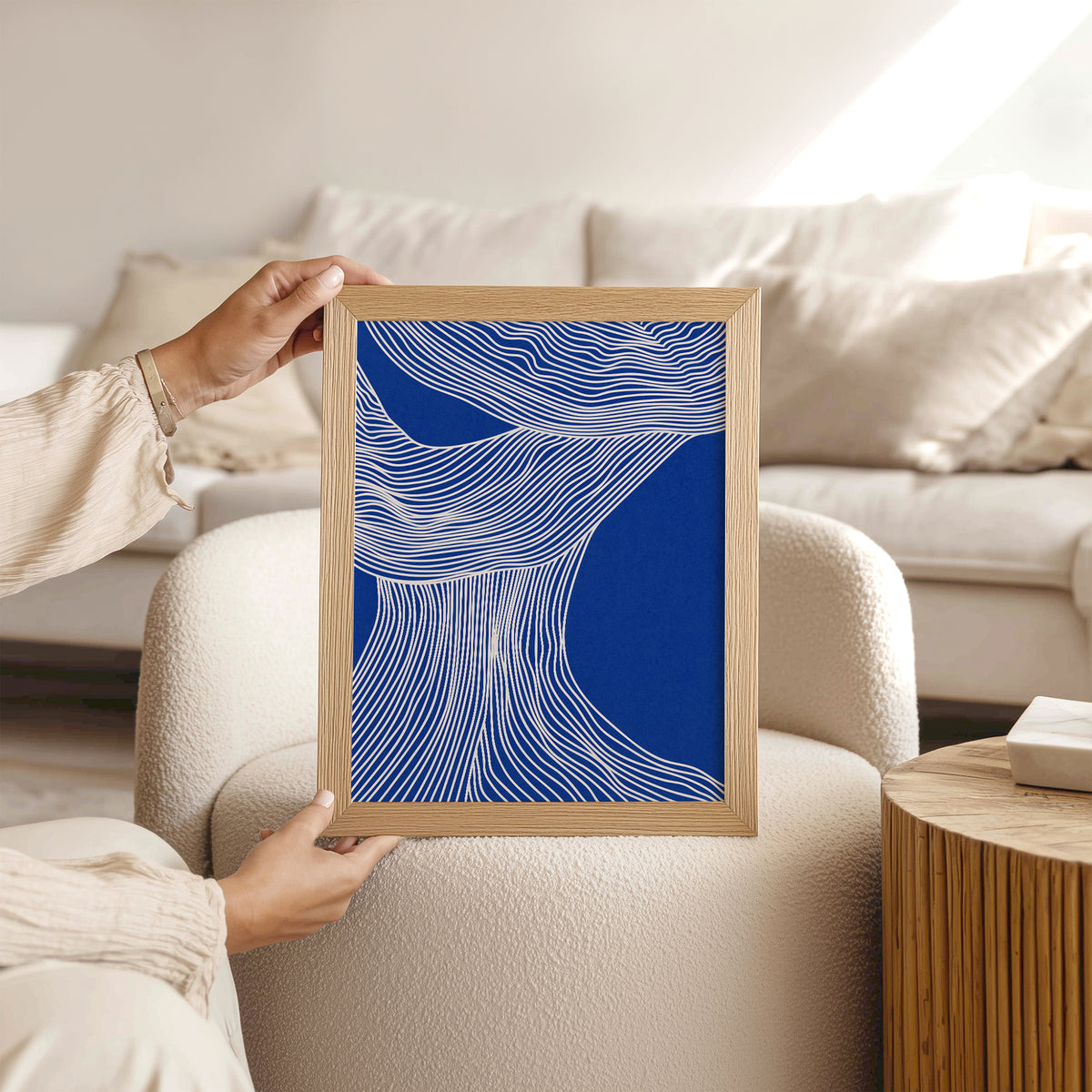 trendy 2027 color luminous blue color relaxing abstract contemporary lines printable wall art primary bedroom home office mid century modern self gift digital poster aesthetic prints cobalt blue color home gym decor cool blue nordic scandinavian new beginnings gift hallway back to education bedroom instant download meditation soft minimalist scandi therapist kitchen self gift living room geometric bathroom dorm laundry man cave mom mother female grandmother housewarming shelf heirloom sister