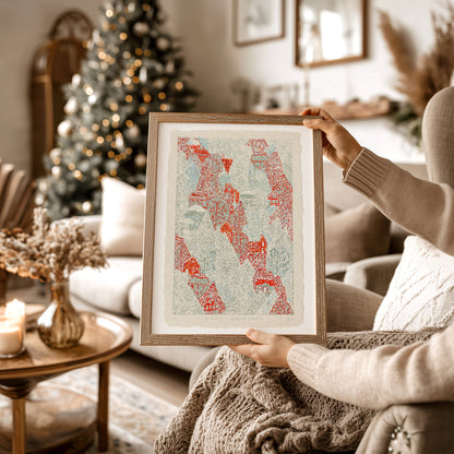 Retro Winter Forest Snow Red House Village Printable Linocut Prints Christmas Festive Toddler Reading Nook Wall Art Decor Digital Poster
wall hanging, Vintage art, unique wall art, trendy wall art, downloadable art, teacher appreciation gift, sister in law gift, shelf decor, self gift, creative workspace, rustic, Retro, retirement gift, contemporary, scandinavian, digital download, realtor closing gift, she shed gifts, Woodland fairytale, plant lover gift, neutral earth tones, illustration, office wall 