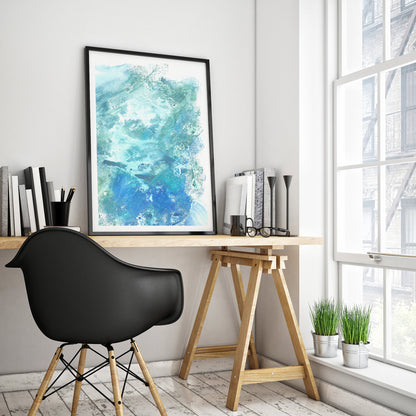 Blue abstract ocean waves monotype «Maritime» wall poster printable wall art, Island luxe, Maritime living, hampton, nautical coastal bedroom wall decor, modern kitchen art, dining room decor, bathroom prints, living room wall art, dorm room decor, laundry room decor, teacher appreciation back to school, mens room decor, home office decor,
new home gift, home gift unique, self gift, house warming gift, housewarming gift, thank you gift, heirloom gift, long distance gift, gift for husband, thinking of you 