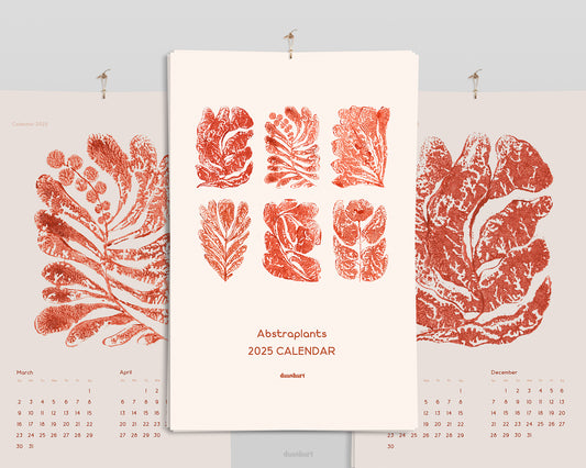 2025 Wall Calendar
Modern Printable
Abstract Terracotta
Monotype prints
Flowers Plants Large
INSTANT DOWNLOAD
Vertical 11x17in
Illustrated Calendar
Digital Art
northern hemisphere
Home workspace
office kitchen decor
New Year Gift