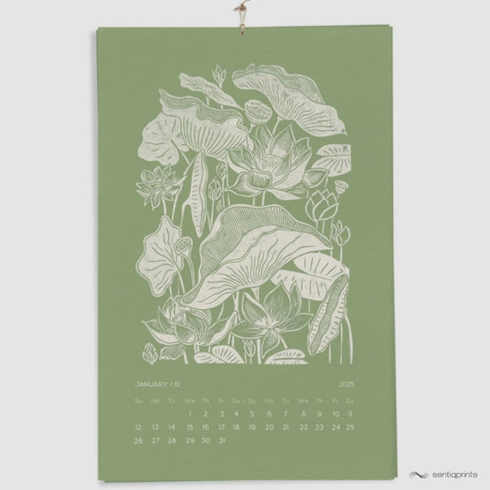 2026 wall monthly printable calendar 11x17in linocut prints nature lover gift illustrated bedroom wall decor new year self gift INSTANT DOWNLOAD botanical flowers floral lino prints rustic cottagecore large wall hanging
 gift for aunt, hostess gift, teacher appreciation back to school, host gift, aunt gift, godmother gift, godparent gift, godfather gift, mother in law gift, daughter in law gift, Thanksgiving Gift, sister in law gift, niece gift from aunt, new grandma gift, mothers day gift from daughter