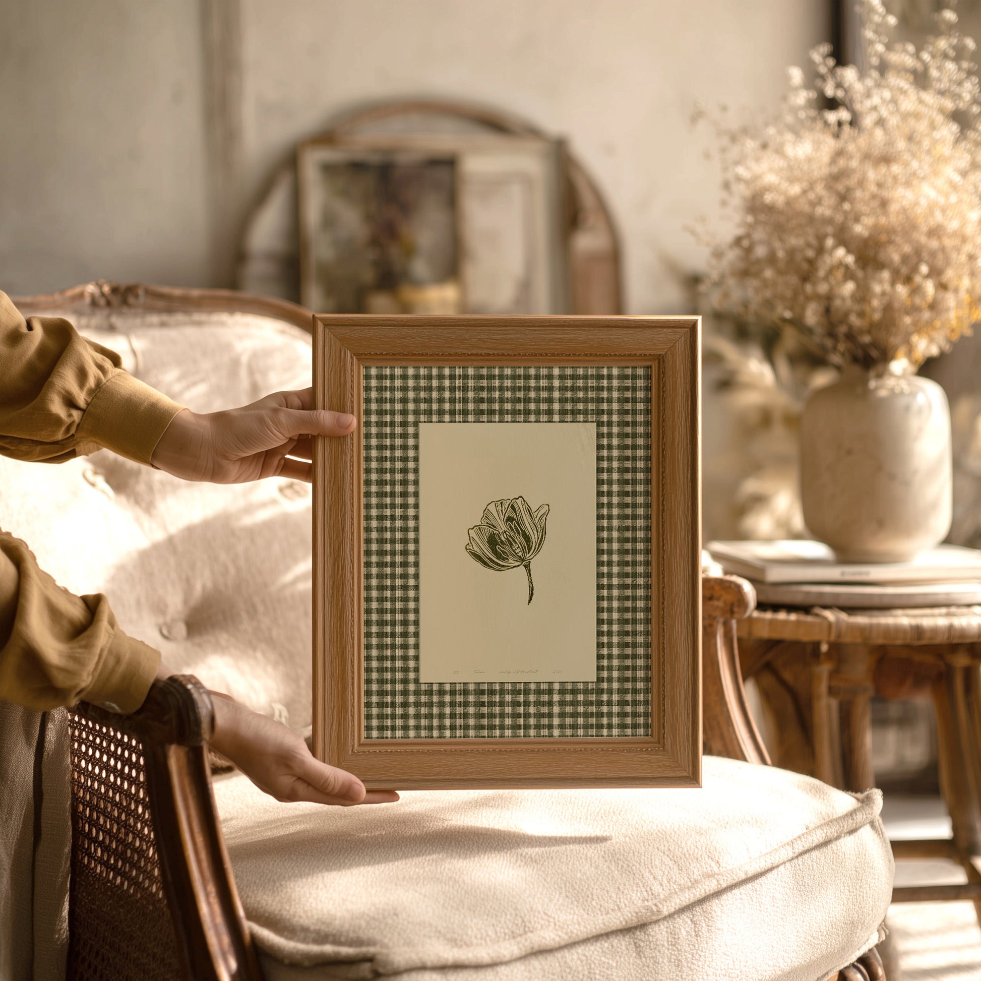 Retro Printable Sage Green Gingham Tulip Flower Linocut Prints Cottagecore Chateaucore Checkered Wall Art Powder Room Decor Digital Poster Living room hallway
wall hanging, Vintage art, trendy wall art, thank you gift boss, downloadable art, teacher appreciation gift, Summer wall art, sister in law gift, shelf decor, self gift, creative workspace, Folk botanical, rustic, Retro, retirement gift, contemporary, scandinavian, digital download, realtor closing gift, Xmas present, Woodland fairytale