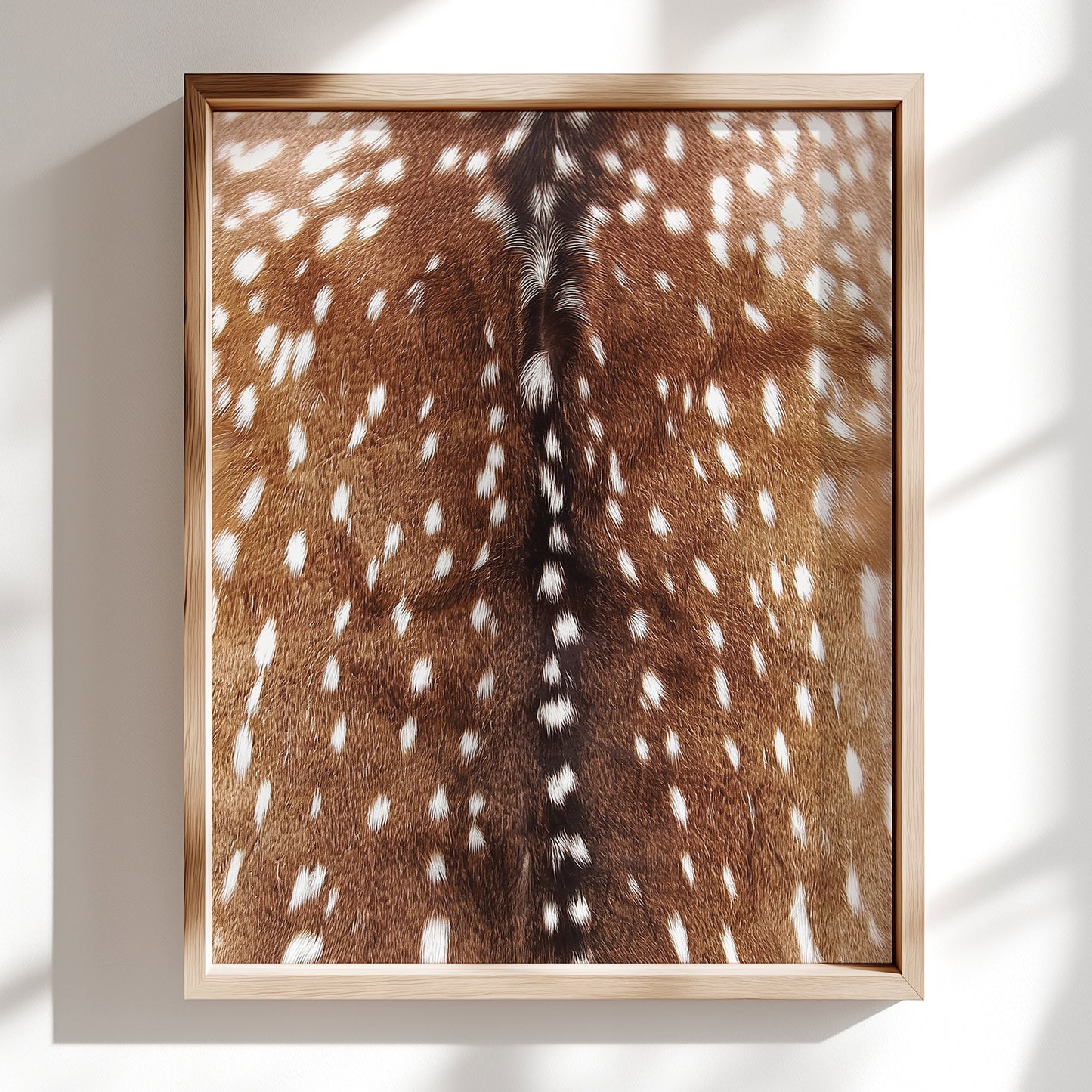 trendy 2026 prints spotted deer fur woodland animal printable wall art man cave home office decor fawn spots pattern 90s aesthetic forest cabin nursery digital poster axis deer download baby deer primary bedroom Brown beige Fawn Spots Baby Hide Bambi Realistic Surface Abstract Neutral Scandinavian wool home office boho living room retro country house Farmhouse Vintage Wild Like Country Boy Photography Safari Picture Maximalist for Stairwell Fashion Downloadable Rustic hallway laundry garage