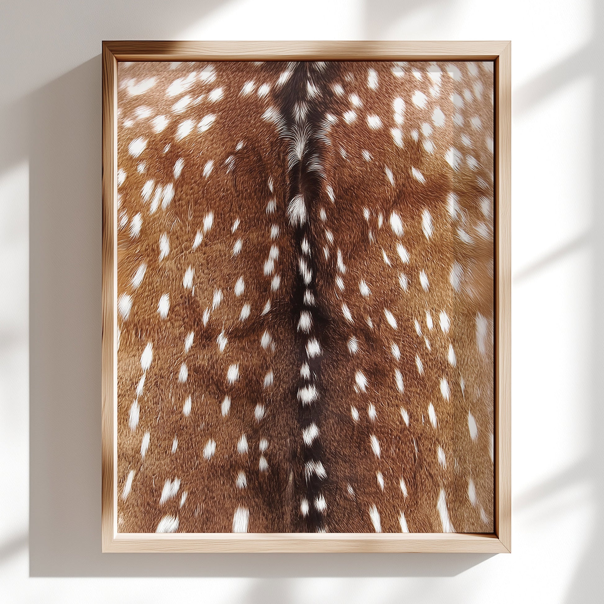 trendy 2026 prints spotted deer fur woodland animal printable wall art man cave home office decor fawn spots pattern 90s aesthetic forest cabin nursery digital poster axis deer download baby deer primary bedroom Brown beige Fawn Spots Baby Hide Bambi Realistic Surface Abstract Neutral Scandinavian wool home office boho living room retro country house Farmhouse Vintage Wild Like Country Boy Photography Safari Picture Maximalist for Stairwell Fashion Downloadable Rustic hallway laundry garage