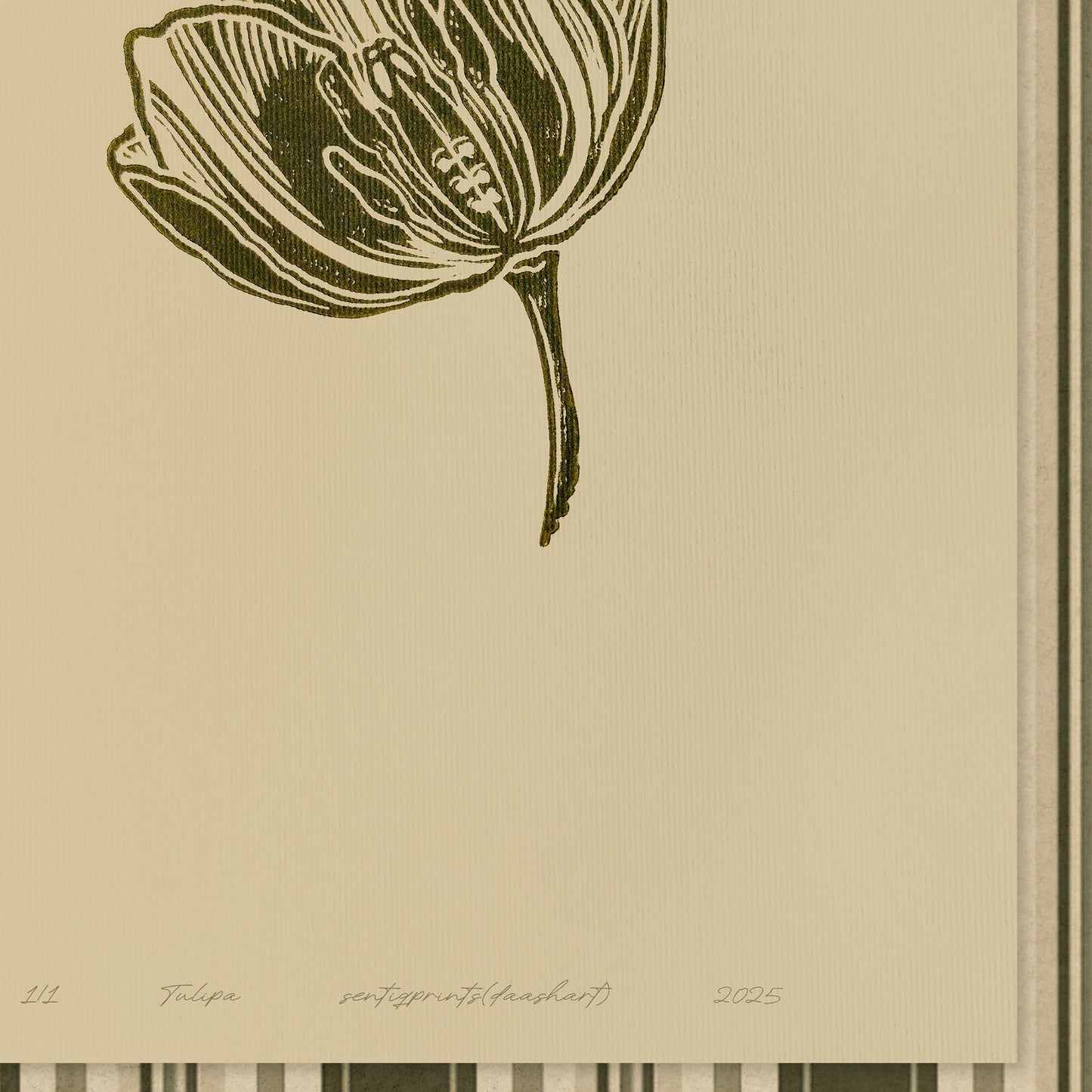 Retro Cottagecore Tulip Flower Linocut Prints Sage Green Striped Printable Wall Art Living Room Decor Grandmother Self Gift Digital Poster
 grandmother gift, new beginnings gift, slow life, grandma gift, farm reading nook, going away gift for coworker, chateaucore, godparent gift, godmother gift, neutral art, Whimsical, printable wall art, girlfriend gift, gift for the home, coquette room decor, gift for best friend female, engraving, etching, woodcut style, hand printed