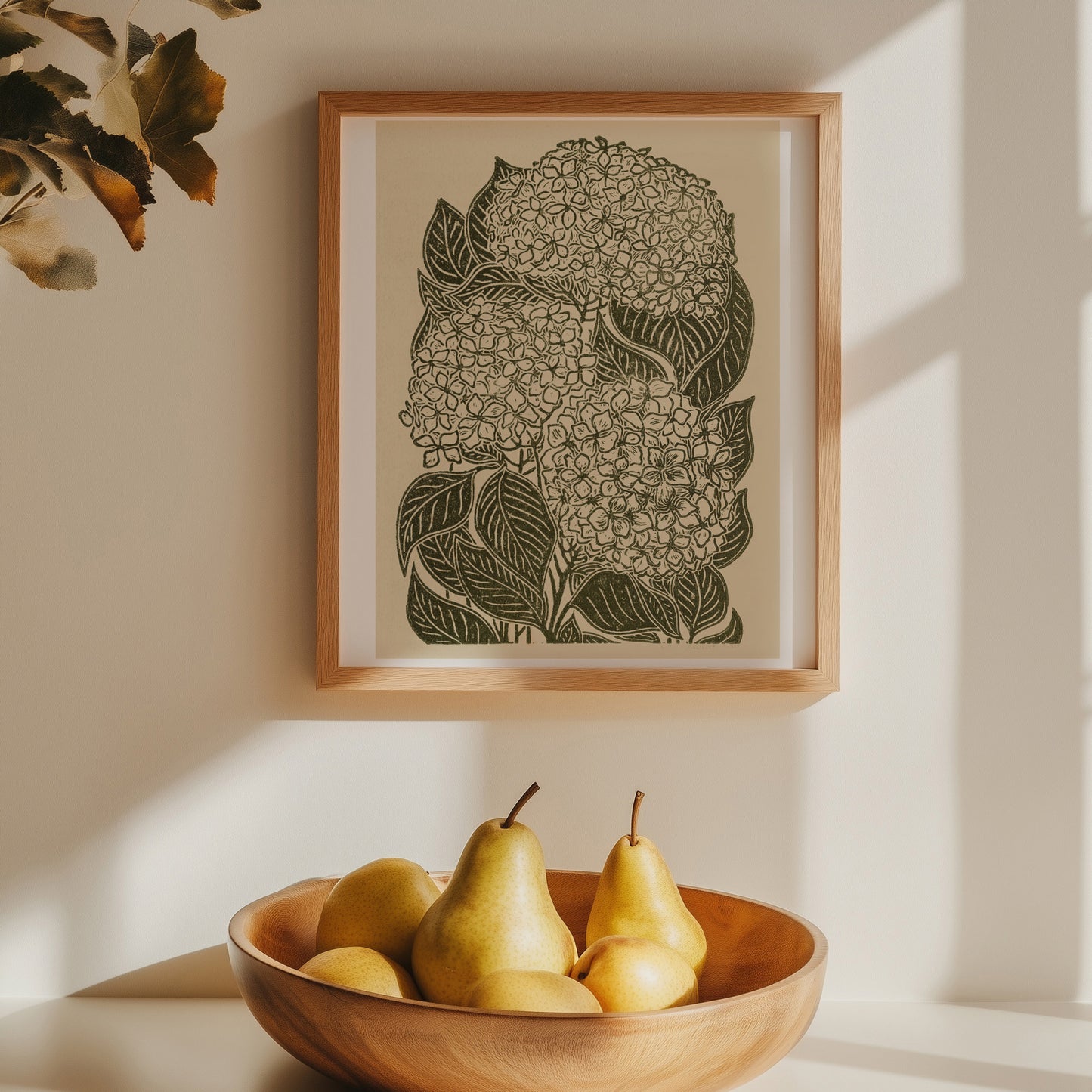 Retro Cottagecore Hydrangea Flowers Linocut Print Sage Green Floral Original Artwork Hallway Kitchen Wall Art Decor Autumn Grandmother Gift dining table room
coffee corner decor, bedside, grandmother gift, grandma gift, going away gift for coworker, relief print, godparent gift, godmother gift, girlfriend gift, gift for the home, gift for best friend, female, moody, quiet luxury art, soft neutral, guest bathroom, slow living wall, romantic, foraged wall art, primary bedroom decor, Floral wall art, reading