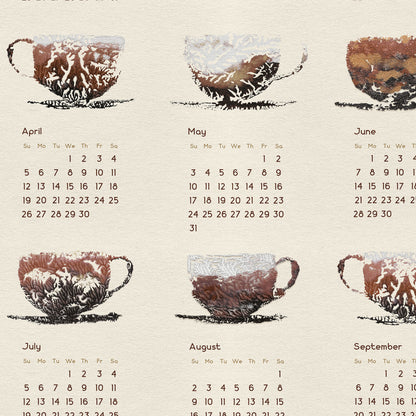 Abstract Coffee Monotype 2026 Yearly Calendar Printable Wall Art Prints Modern Kitchen Dining Decor New Year Drink Lover Gift Digital Poster instant download 
girlfriend gift, gift for boyfriend, gift for her friend, anniversary gift, teacher appreciation gift, easter gift, grandma gift, new mom gift, grandmother gift, gift for aunt, hostess gift, teacher appreciation back to school, host gift, aunt gift, godmother gift, godparent gift, godfather gift, mother in law gift, daughter in law gift, Thanksgiving 