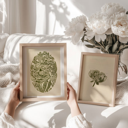 Vintage Peonies Flower Linocut Print Floral Original Artwork Chateaucore Wall Art Living Room Decor Floral Lino Hostess Thank You Gift gallery wall set of 2 
mothers day gift mother in law gift mom birthday gift Modern kitchen art Mid century modern long distance gift living room wall art minimalist Living room wall art Linoleum print laundry room decor inscription Housewarming gift hostess gift home gift unique heirloom gift heilroom wall decor handmade gift for women handmade