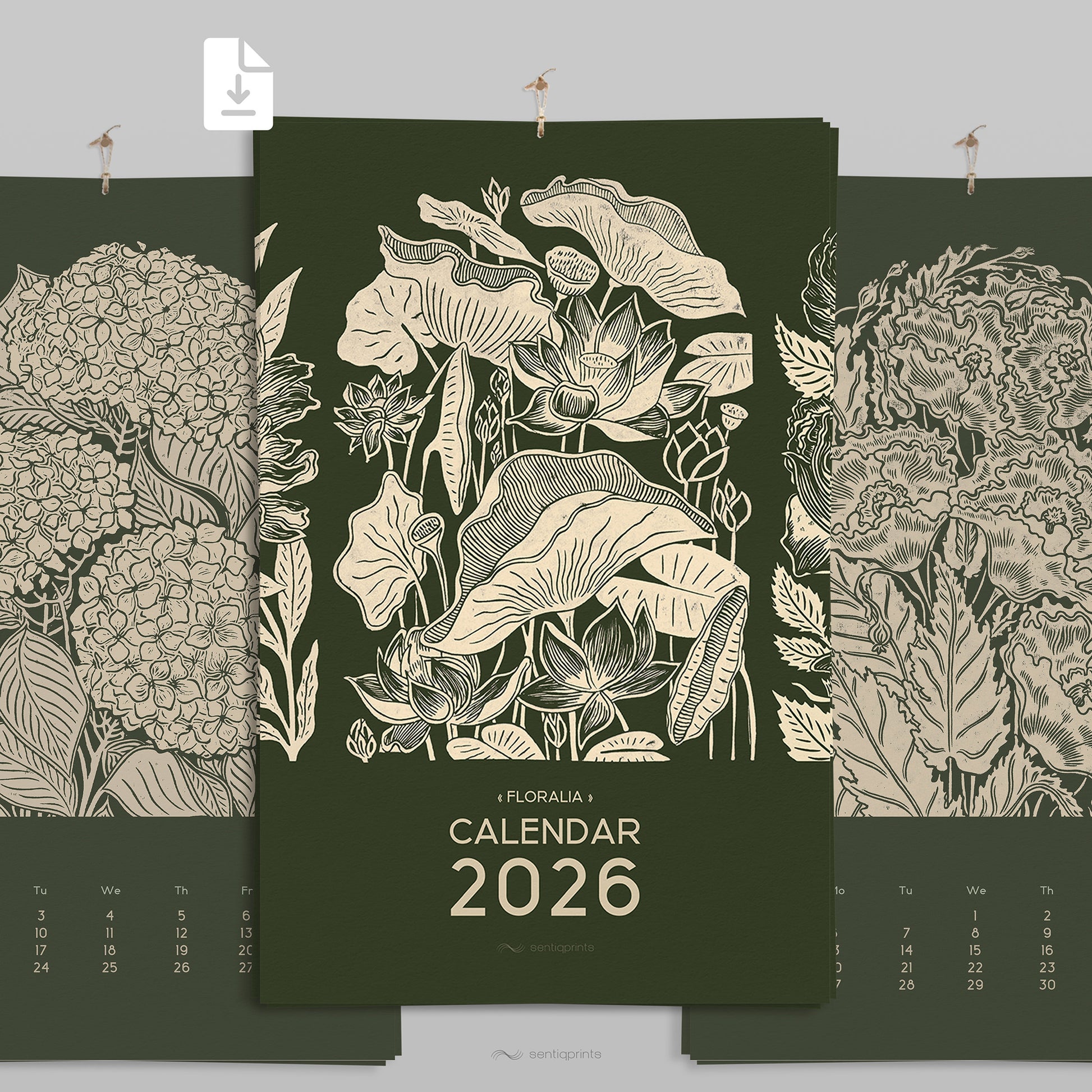2026 wall printable calendar botanical flowers monthly 11x17in linocut prints illustrated calendar living room wall art home office decor new year hostess grandmother gift INSTANT DOWNLOAD rustic floral lino linogravure cottagecore digital product
new year gift, christmas present, illustrated calendar, wall calendar 2026, holiday calendar 2026, instant download, digital product, downloadable art, wall hanging, unique wall art, Xmas Gift for Nature Lover, minimalist wall art, large wall art, moody wall art 
