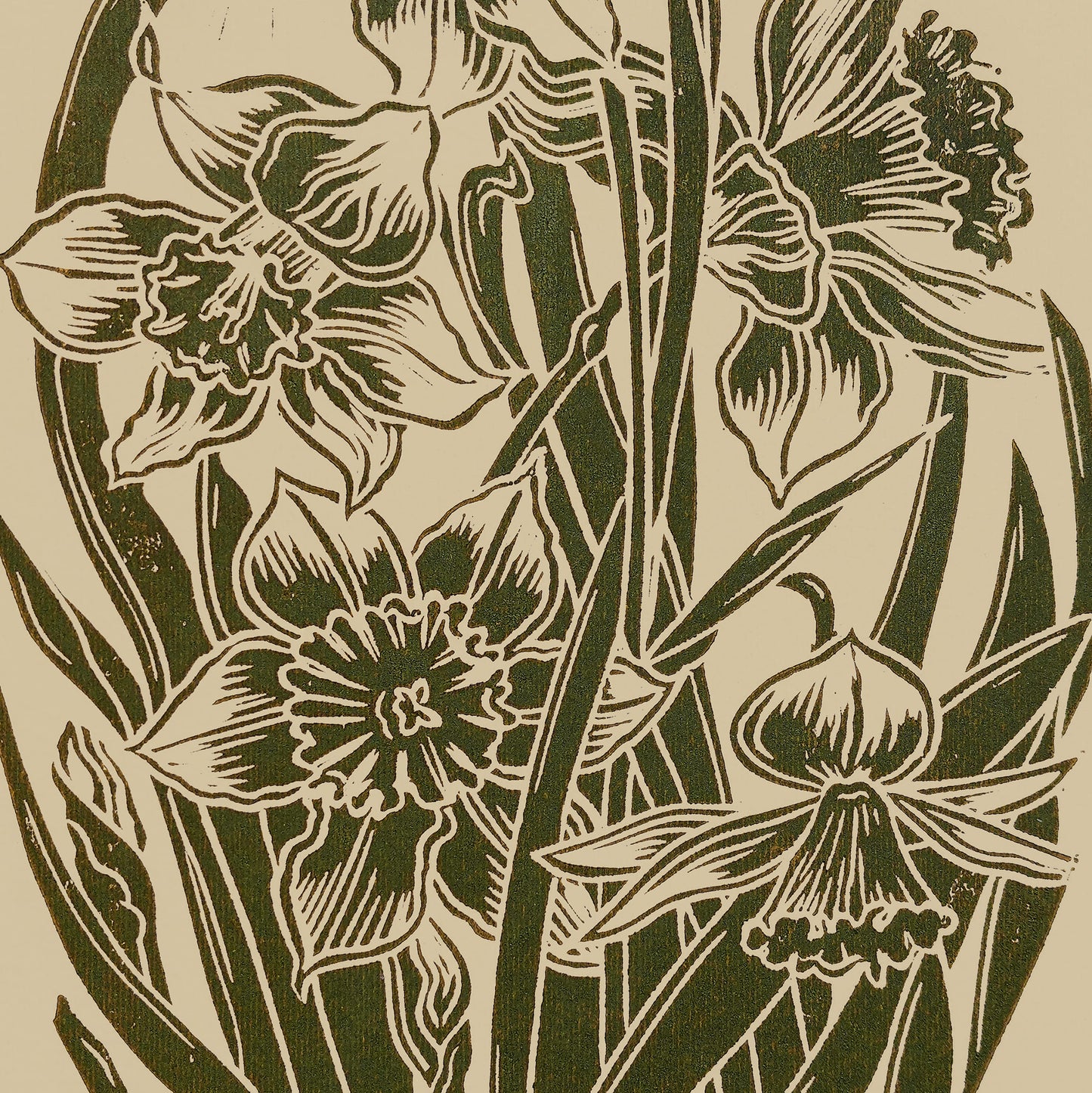 retro cottagecore sage green color gingham wall art daffodil flowers large linocut prints floral lino printable bedroom decor checkered decor digital poster farm reading nook rustic linogravure monochrome grand millennial modern kitchen vintage botanical mom gift living room antique illustration plant lover dining room chateaucore hostess thank you earth tones downloadable instant download home office housewarming laundry farmhouse mother grandmother sister self wife women girlfriend Entryway