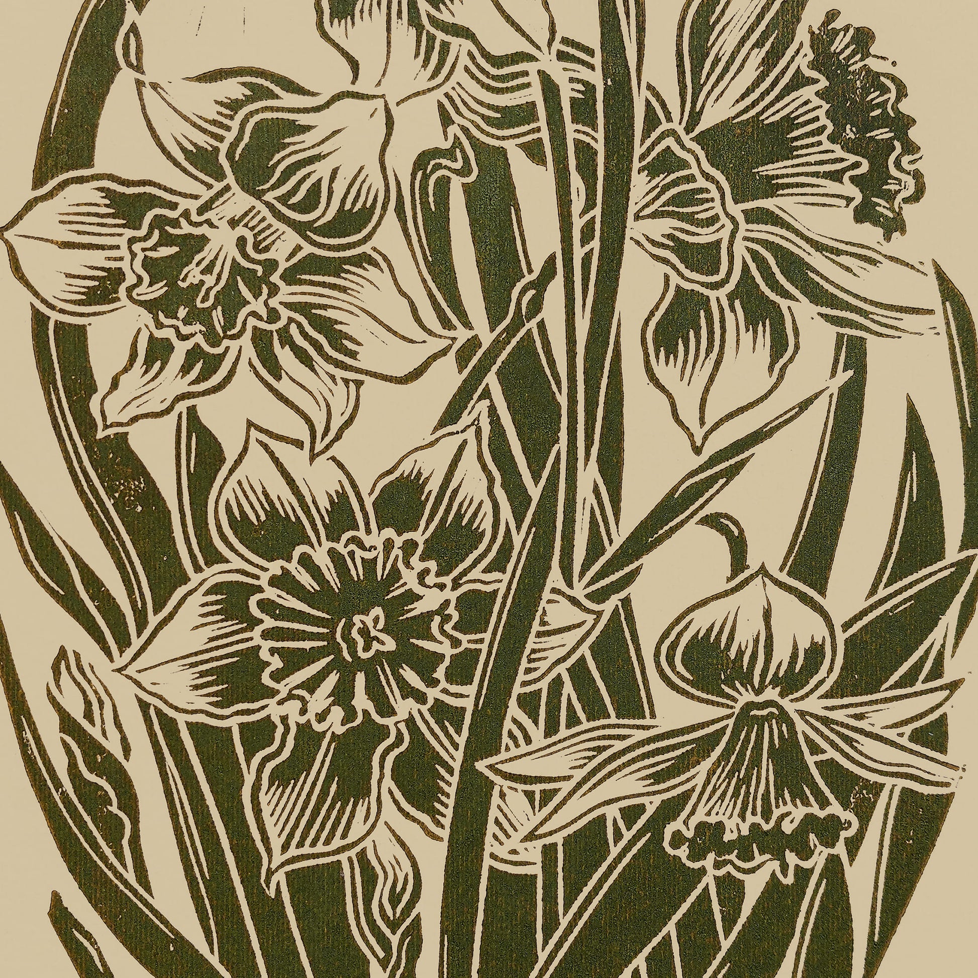 retro cottagecore sage green color gingham wall art daffodil flowers large linocut prints floral lino printable bedroom decor checkered decor digital poster farm reading nook rustic linogravure monochrome grand millennial modern kitchen vintage botanical mom gift living room antique illustration plant lover dining room chateaucore hostess thank you earth tones downloadable instant download home office housewarming laundry farmhouse mother grandmother sister self wife women girlfriend Entryway