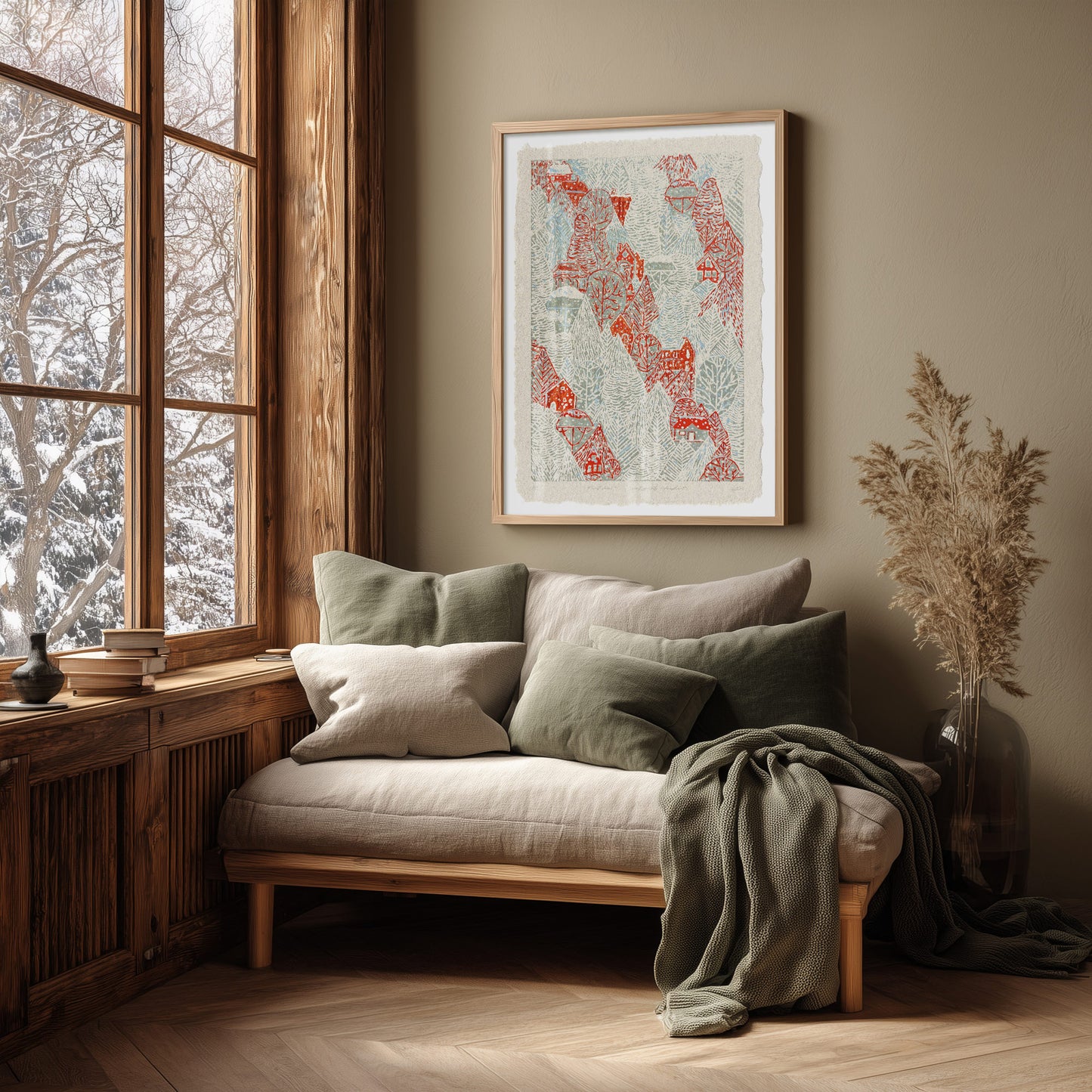 Retro Winter Forest Snow Red House Village Printable Linocut Prints Christmas Festive Toddler Reading Nook Wall Art Decor Digital Poster
wall hanging, Vintage art, unique wall art, trendy wall art, downloadable art, teacher appreciation gift, sister in law gift, shelf decor, self gift, creative workspace, rustic, Retro, retirement gift, contemporary, scandinavian, digital download, realtor closing gift, she shed gifts, Woodland fairytale, plant lover gift, neutral earth tones, illustration, office wall 