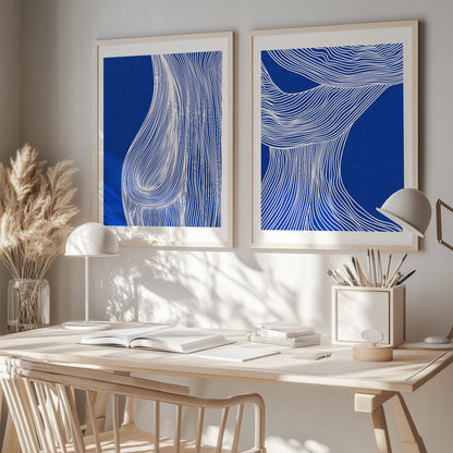 trendy 2027 color luminous blue color relaxing abstract contemporary lines printable wall art primary bedroom home office mid century modern self gift digital poster aesthetic prints cobalt blue color home gym decor cool blue nordic scandinavian new beginnings gift hallway back to education bedroom instant download meditation soft minimalist scandi therapist kitchen self gift living room geometric bathroom dorm laundry man cave mom mother female grandmother housewarming shelf heirloom sister