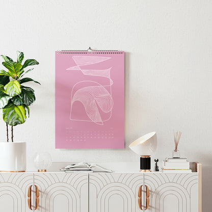 Colorful abstract monthly printable 2027 wall calendar nordic minimalist 11x17in contemporary lines illustrated calendar INSTANT DOWNLOAD new year 2027 gift digital product 2027 trendy color minimalist modern decor rainbow vertical illustration entryway hallway 
teacher appreciation gift, easter gift, grandma gift, new mom gift, grandmother gift, gift for aunt, hostess gift, teacher appreciation back to school, host gift, aunt gift, godmother gift, godparent gift, godfather gift, mother in law gift