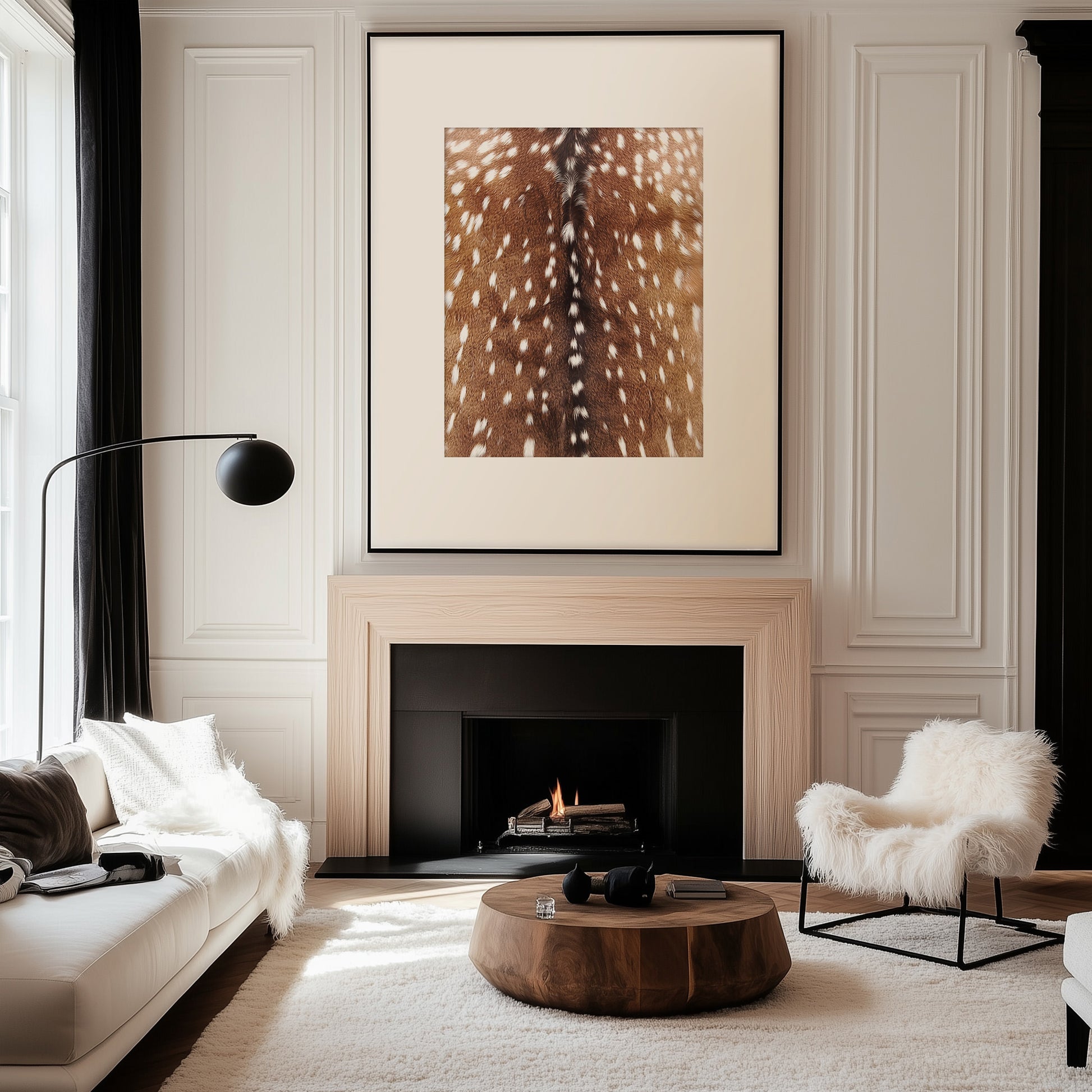 trendy 2026 prints spotted deer fur woodland animal printable wall art man cave home office decor fawn spots pattern 90s aesthetic forest cabin nursery digital poster axis deer download baby deer primary bedroom Brown beige Fawn Spots Baby Hide Bambi Realistic Surface Abstract Neutral Scandinavian wool home office boho living room retro country house Farmhouse Vintage Wild Like Country Boy Photography Safari Picture Maximalist for Stairwell Fashion Downloadable Rustic hallway laundry garage fireplace