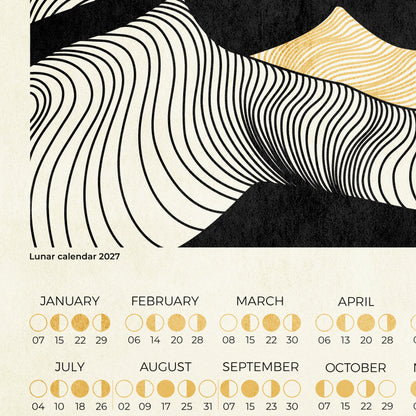 phases chart abstract landscape lines mountains gold moon prints digital poster printable wall art bedroom home office decor INSTANT DOWNLOAD christmas gift ideas moon phases 2027 lunar calendar poster vintage gold printable wall art bohemian boho modern living room digital poster contemporary lines landscape aesthetic large home office housewarming gift new home gift downloadable geometric dining bathroom dorm laundry mom mother grandmother sister self gift wife women new appartment