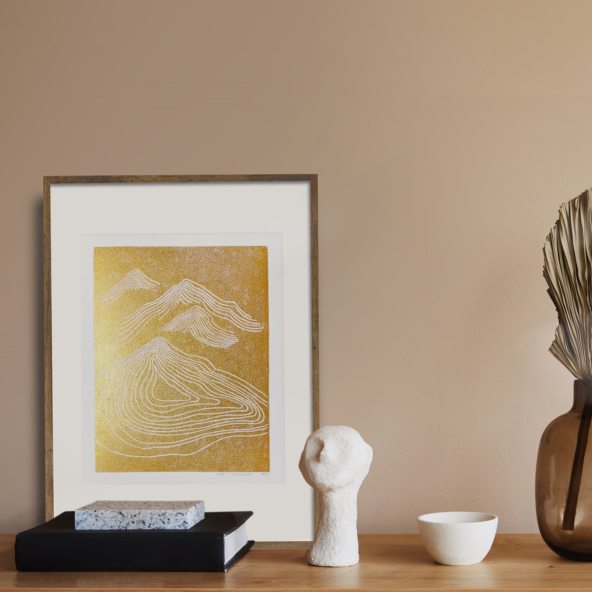 abstract lines art mountains 8x10 fall home office landscape wall art linocut print original artwork entryway decor thanksgiving table hostess gift linogravure unique thank you minimalist 
autumn classical style bedroom new home mid century modern mindful christmas printmaking home bohemian lino contemporary living block relief handprint decoration geometric eclectic scandinavian trendy aesthetic above bed apartment housewarming dining room dorm entryway laundry office hostess mom mother