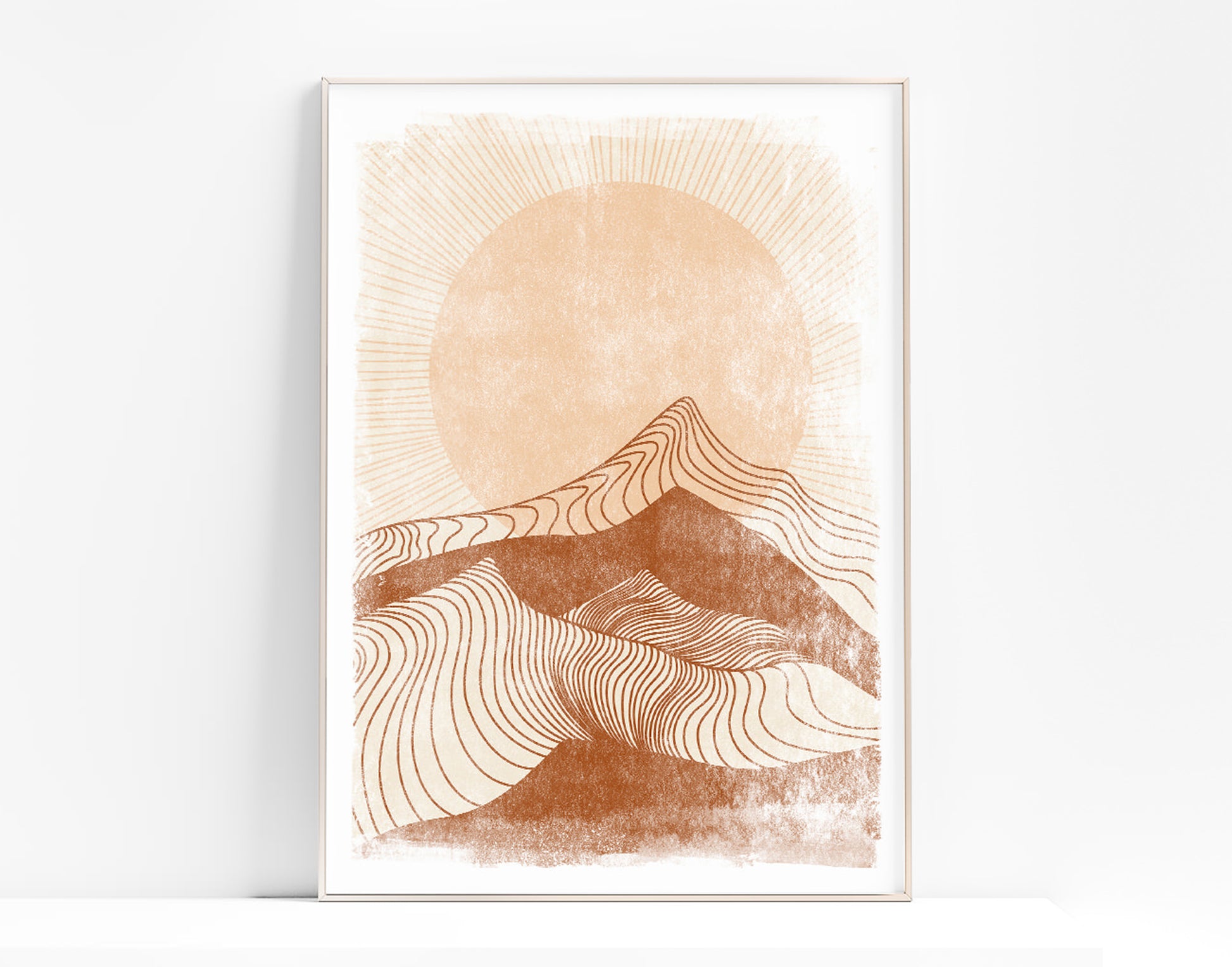 Printable wall art
Living room wall art
Pastel color art
Rising sun wall art
Mountains art
Landscape prints
Boho abstract art
INSTANT DOWNLOAD
Neutral boho art
Vintage poster
Modern decoration
Abstract lines
Mid century modern